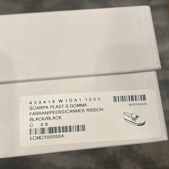 Stella McCartney Black Scarpa Platform Shoes - Picture 5 of 5